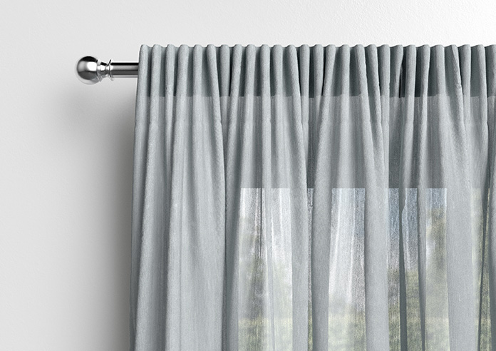 Salerno Voile, Dove Grey - Made to Measure Curtains - Image 10